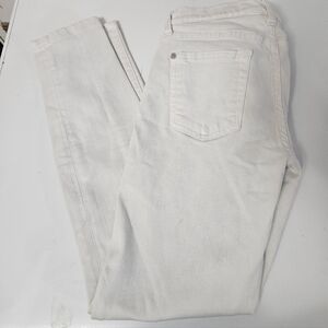 7 For All Mankind The Skinny White Pants!